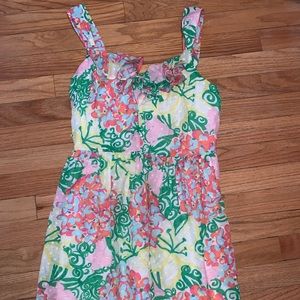 Lily Pulitzer ruffle front sundress
